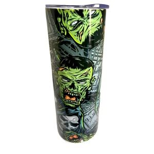 Awesome new monster Tumbler with straws and straw cleaner included.
